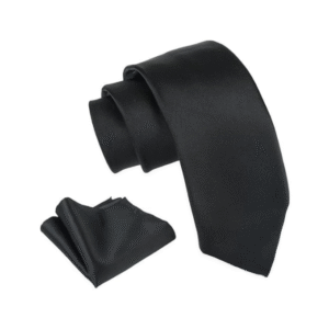 Men’s Tie Solid Color Plain Silk