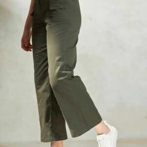 GRECIILOOKS Women High Rise High Waist Trousers