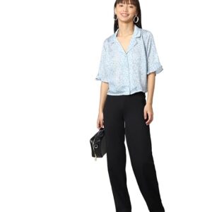 ONLY Women's High Rise Straight Pants