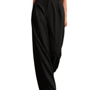 GRECIILOOKS Women High Rise High Waist Trousers