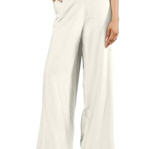 FIORRA Women's Rayon Solid Palazzo
