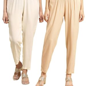 rangita Women Mid Rise Rayon Solid