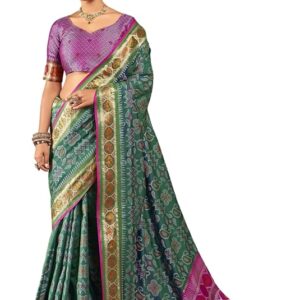 Women's silk saree for festival and Wedding with rich pallu Design sarees with blouse piece